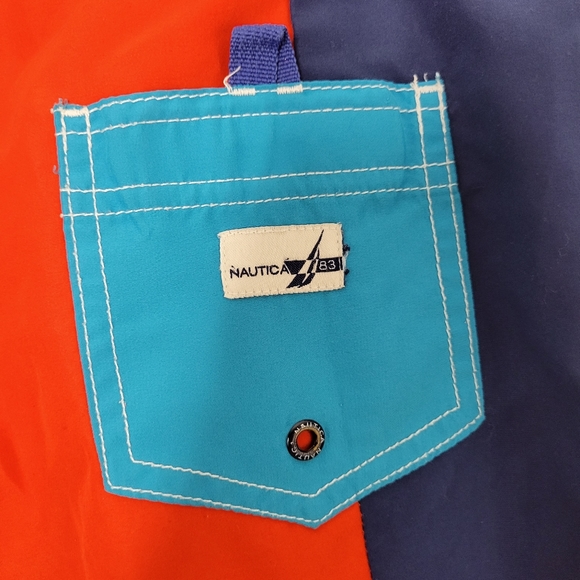 NAUTICA Boys XL 18/20  Swim Trunks beach Logo - Picture 5 of 13